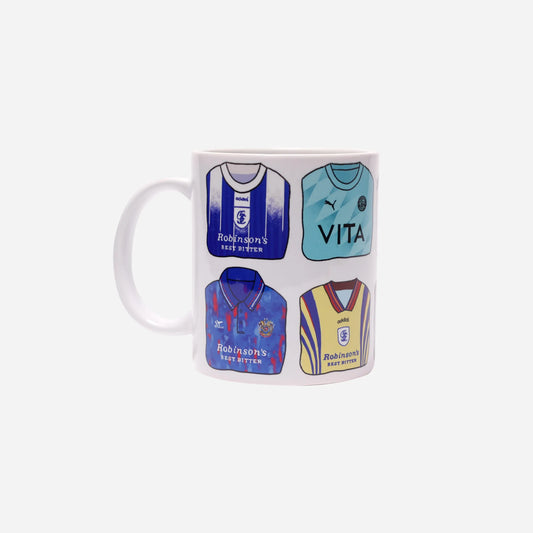 Stockport County Retro Shirt Mug