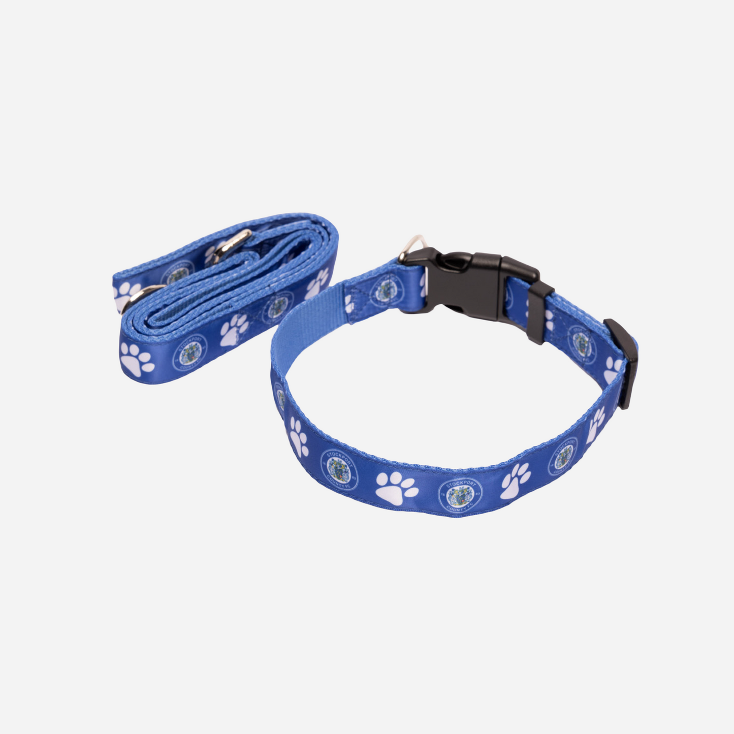 Stockport County Dog Collar & Lead Set