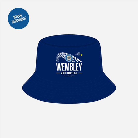 Stockport County "Vertu Trophy Final" Bucket Hat Navy Limited Edition