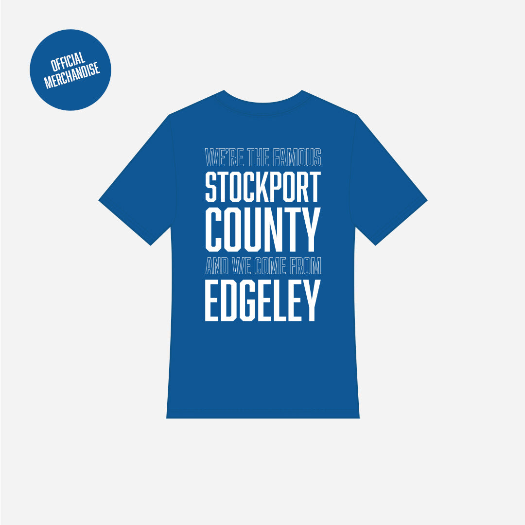 SCFC CREST Vertu Final Wembley Tee 'The Famous Stockport County' 2026