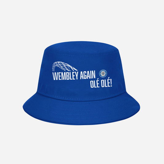 Wembley Again Ole Ole Bucket Hat Royal Limited Edition