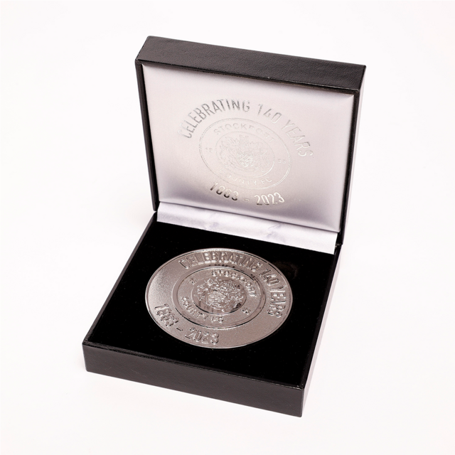140th Anniversary Boxed Medal
